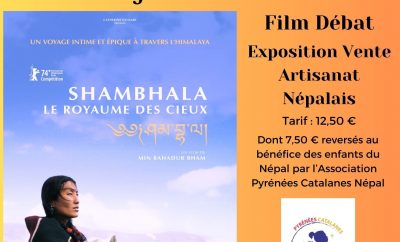 Népal, Tibet, Himalaya : Découvrez le film Shambhala à Canet-en-Roussillon